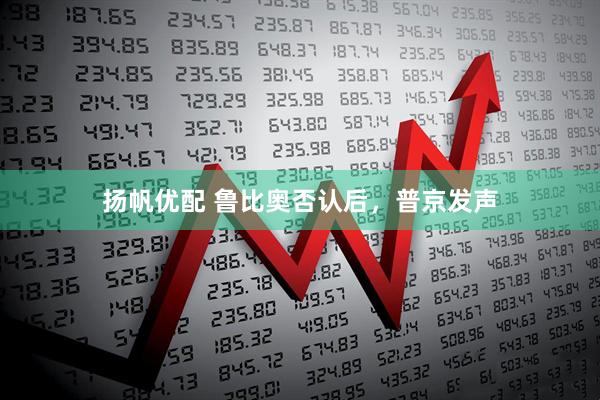 扬帆优配 鲁比奥否认后，普京发声